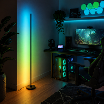 Glowzenix™ RGB Corner Floor Lamp