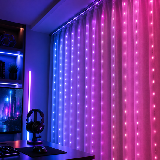 Glowzenix™ Gaming Curtain Light